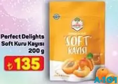 PERFECT DELİGHTS SOFT KURU KAYISI 200 G fiyat ve kampanya bilgisi